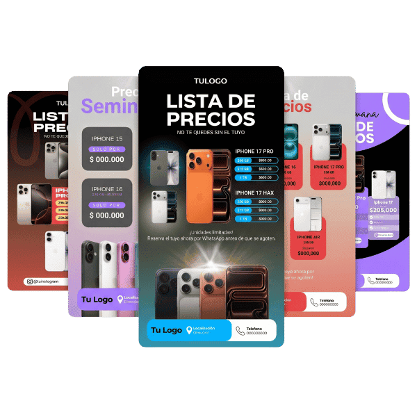 4 Variaciones de Colores